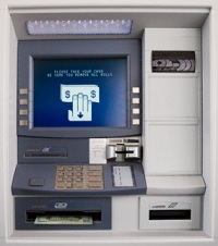 снятие наличных в банкомате