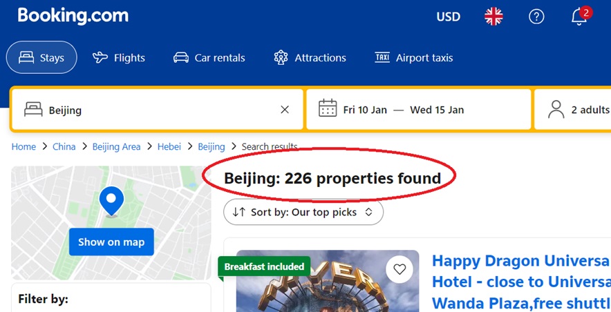 find hotels in Beijing