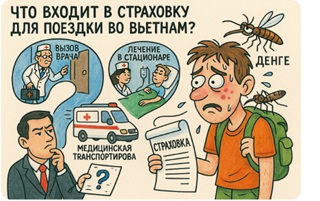 что входит в страховку для Вьетнама
