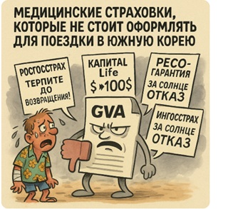 плохие страховки для Южной Кореи