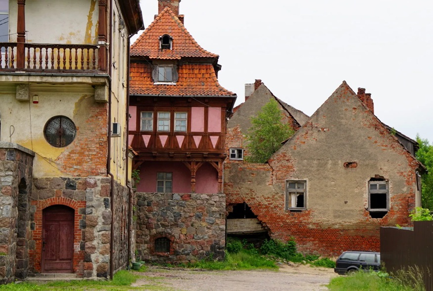 старая архитектура в Озёрске